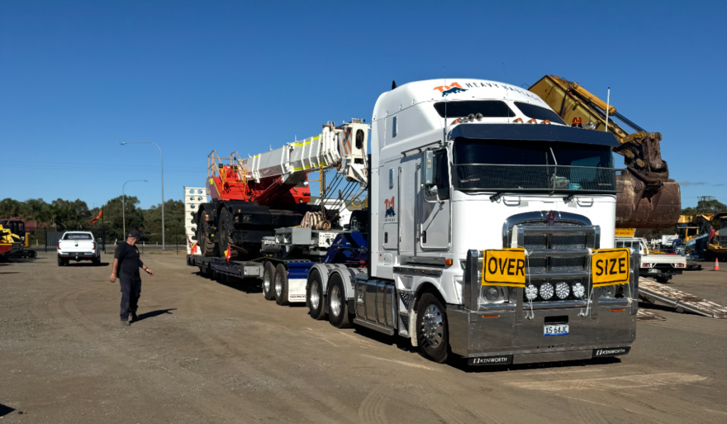 Lonsdale Heavy Haulage - Large White Truck - Image For Contact Us Page